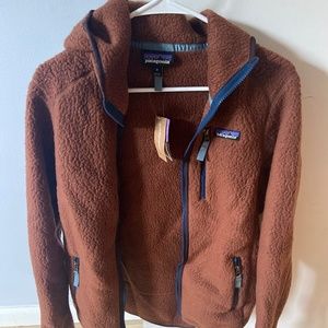 Women’s retro pile hoodie